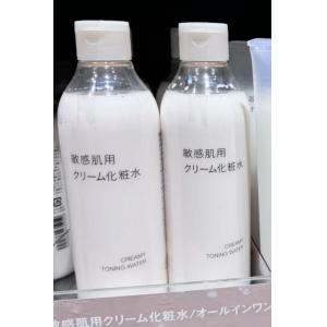 代购：MUJI无印良品 新包装 敏感肌用 面霜化妆水 兼具乳液般滋润 300ml