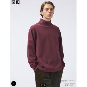 限时特价：优衣库UNIQL HEATTECH宽松柔软高领T恤打底衫男款 多色可选（471806）（缺货退款）