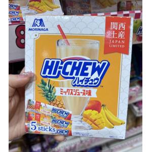 森永MORINAGA 嗨啾hichew 混合水果味糖果 12粒*5本入（不可发plus路线）