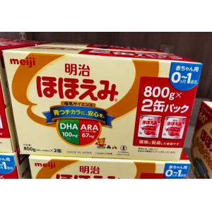 明治 一段奶粉 罐装 800g*2罐（适合0-1岁）