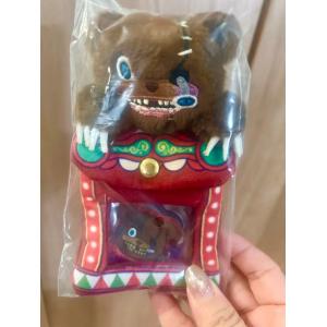 日本USJ 万圣节恐怖熊限定 挂饰卡包零钱包 附送限定贴纸