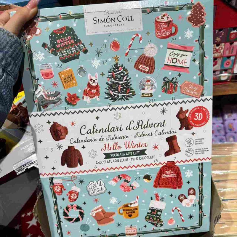 KALDI 圣诞倒计时日历巧克力 216g（缺货退款）