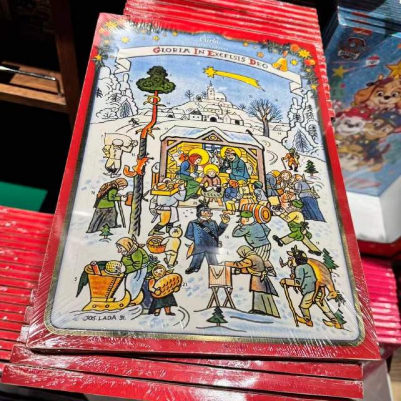 KALDI 圣诞限定 巧克力日历 JOSEF LADA 75g（缺货退款）（不能发plus路线）