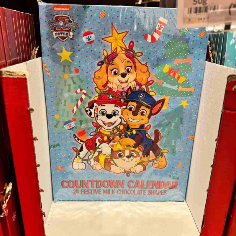 圣诞限定 巧克力倒数日历 汪汪队立大功 50g24个入（缺货退款）