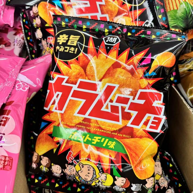 Koikeya薯片 辣味55g(只能发邮政线路)