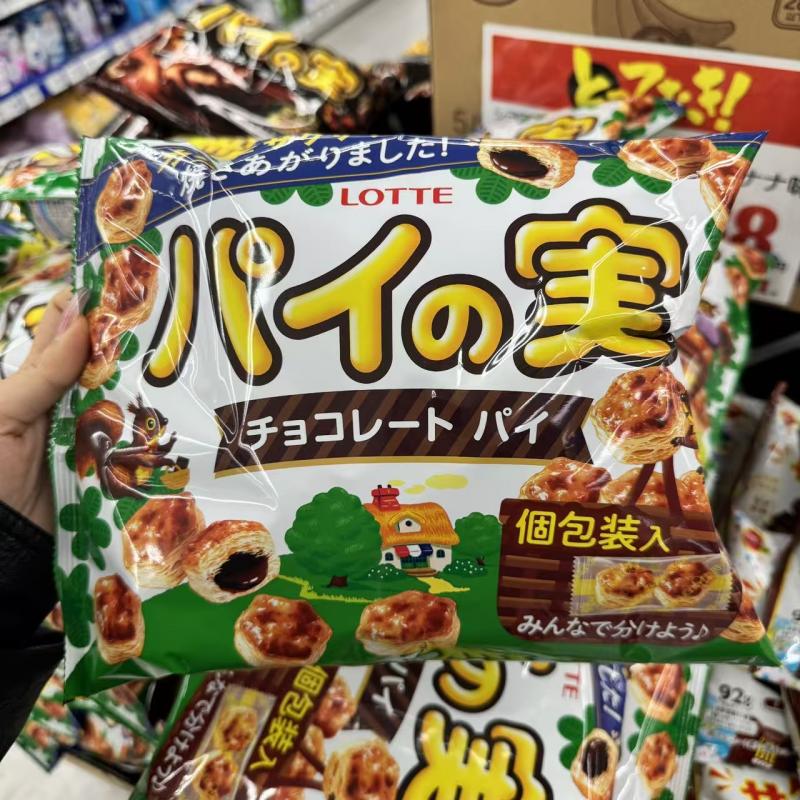 乐天LOTTE 千层派酥饼夹心饼干124g（包税路线可发）