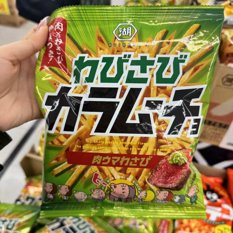 湖池屋KOIKEYA 细切薯条 牛肉芥末味85g（只能发邮政线路）