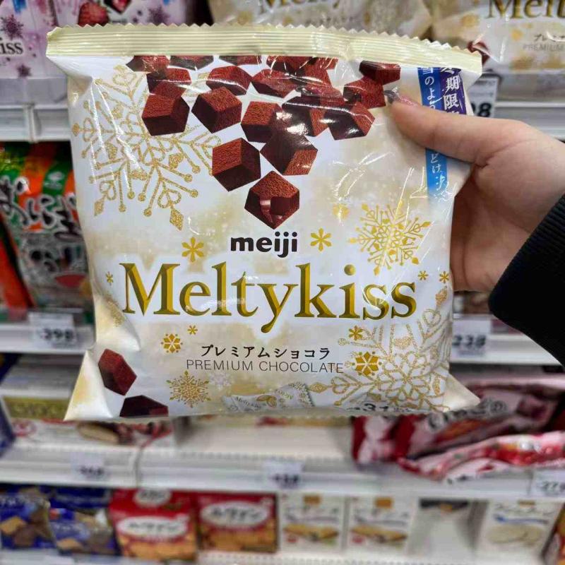 明治meiji Meltykiss 原味巧克力 124g（建议发邮政） 