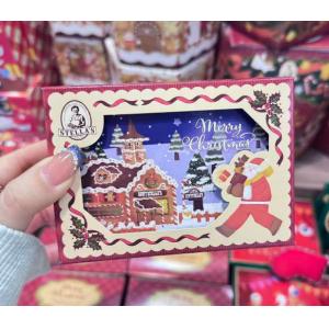 日本STELLAS 圣诞限定 饼干礼盒 5枚入（任意路线可发）