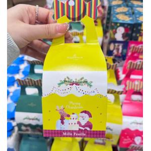 日本本土ROSENHEIM 圣诞限定 黄色盒子包装巧克力威化饼干 3种5个入（任意路线可发）