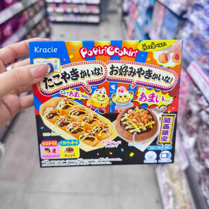 日本kracie食玩 盒装可食玩具 章鱼烧 33g