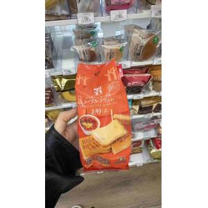 711便利店零食 季节限定 黄油树夹心饼干 焦糖味 3个入（只能发邮政线路）