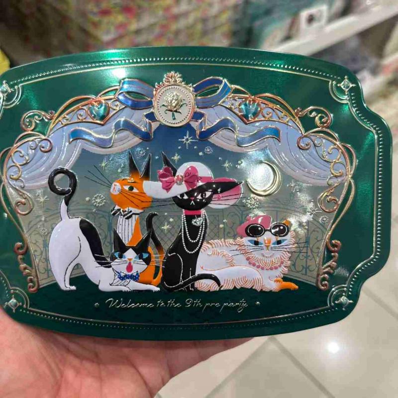 Goncharoff 情人节限定 小魔女猫咪巧克力 绿色椭圆G款 13个入（缺货退款）（可以发包税）