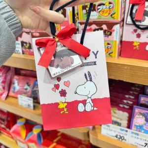 史努比情人节限定 手提袋包装巧克力 史努比&心型巧克力 7个入（缺货退款）（任意路线可发）