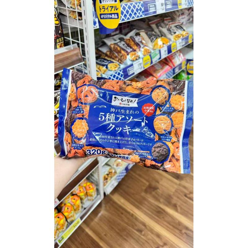 昭和堂 神户五种饼干混合装 320g（任意路线可发）