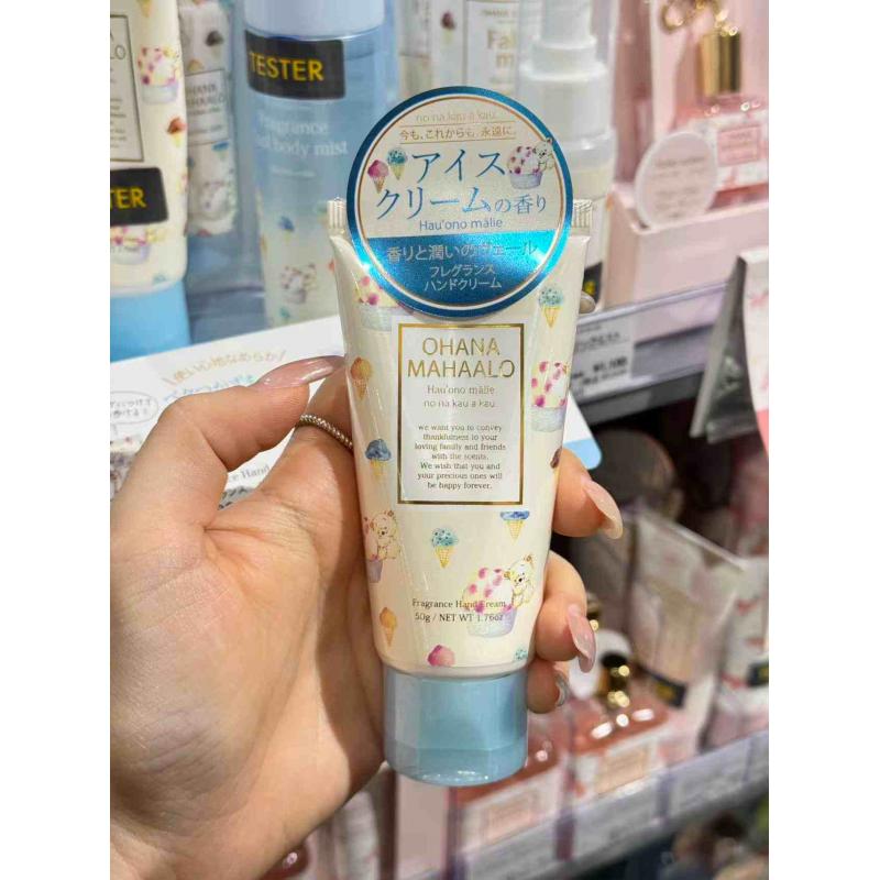 日本ohana mahaalo 限定发售 奶油冰淇淋 护手霜 50g（缺货退款）