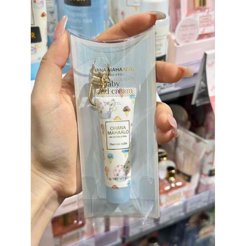 日本ohana mahaalo 限定发售 奶油冰淇淋 钥匙扣迷你护手霜 10g（缺货退款）
