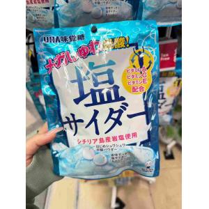 悠哈UHA味觉糖 碳酸气泡咸味硬糖 ...