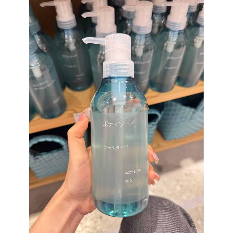 代购：MUJI无印良品 冷感清凉沐浴露 400ml