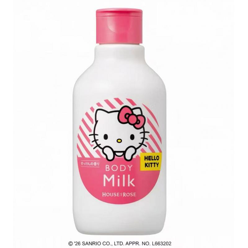 HOUSE OF ROSE玫瑰屋 hello kitty期间限定 皂香身体乳 200ml