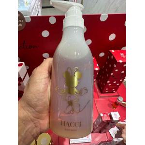 代购：hacci 数量限定 迪士尼米妮联名 蜂蜜沐浴露 385ml