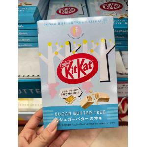 雀巢NESTLE KitKat奇巧 SUGAR BUTTER TREE黄油树联名巧克力威化夹心饼干 6枚入（只能发邮政）
