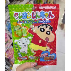 早川制果 蜡笔小新心型糖 哈密瓜可乐...