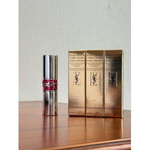 《入库后提交辽宁仓包邮专线》现货:YSL圣罗兰粉银管口红 圆管莹亮纯魅镜面唇膏 3.2g（21年年末产）