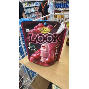 不二家FUJIYA LOOK 红宝石葡萄味流心夹心巧克力 40g（可以发包税）